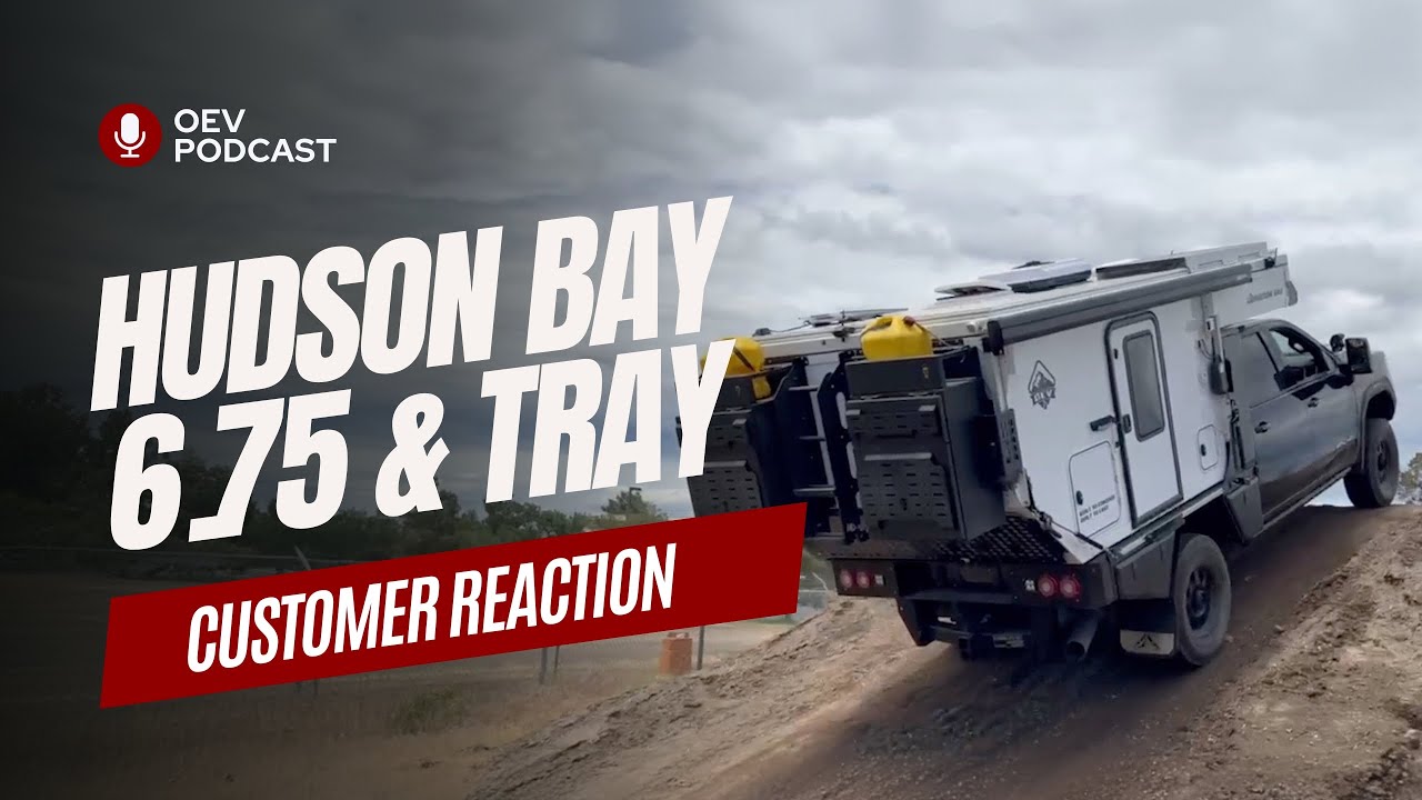 Thumbnail for Exploring North America in an OEV Hudson Bay Flatbed Camper with Tonya!