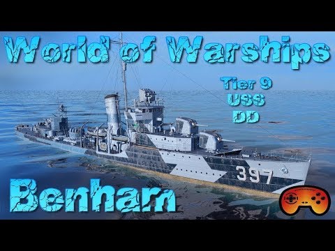 Lohnt sich die Benham? "Final Review" in World of Warships Deutsch/Gameplay
