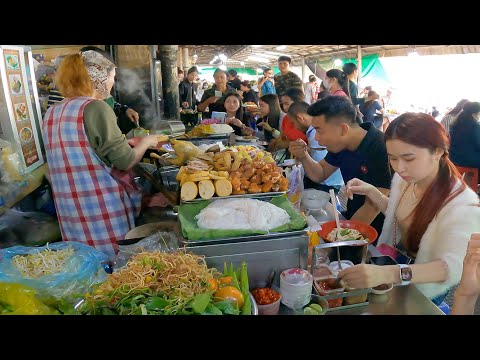Yummy Cambodian Food Market Tour @Central Market in Phnom Penh |TourWithPapa