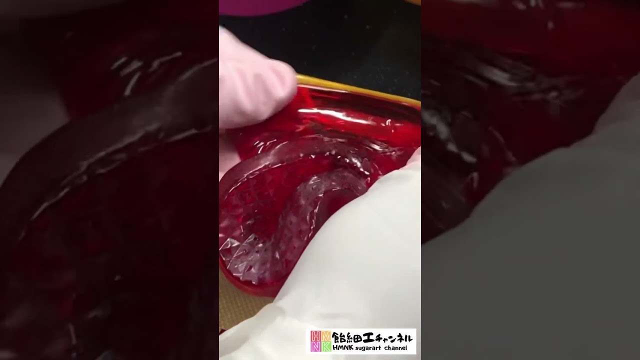 飴細工で美女と野獣のバラを作る#バラ#飴細工#美女と野獣