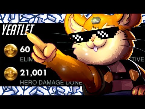 60 ELIMS - YEATLE RANK 66 HAMMOND! [ OVERWATCH SEASON 18 TOP 500 ]