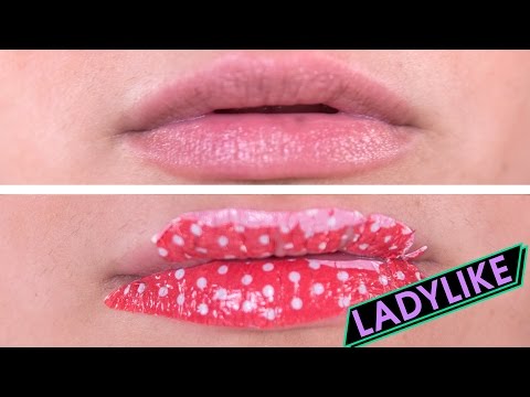 Women Try Lip Tattoos • Ladylike