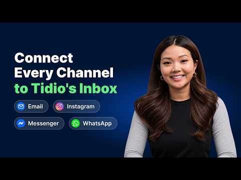 Integrating Email and Social Messaging Channels in Tidio
