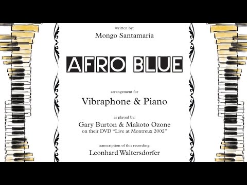 M. Santamaria / G. Burton & M. Ozone - Afro Blue (Transcription)