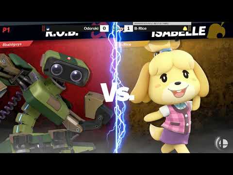 SOS 141 SSBU Winners Round 2 Odoroki (Chrom/R.O.B.) vs. B-Rice (Isabelle)