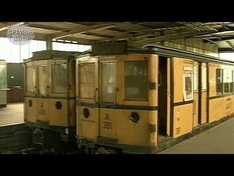 Berliner U-Bahn:  Wiederaufbau nach dem Mauerfall