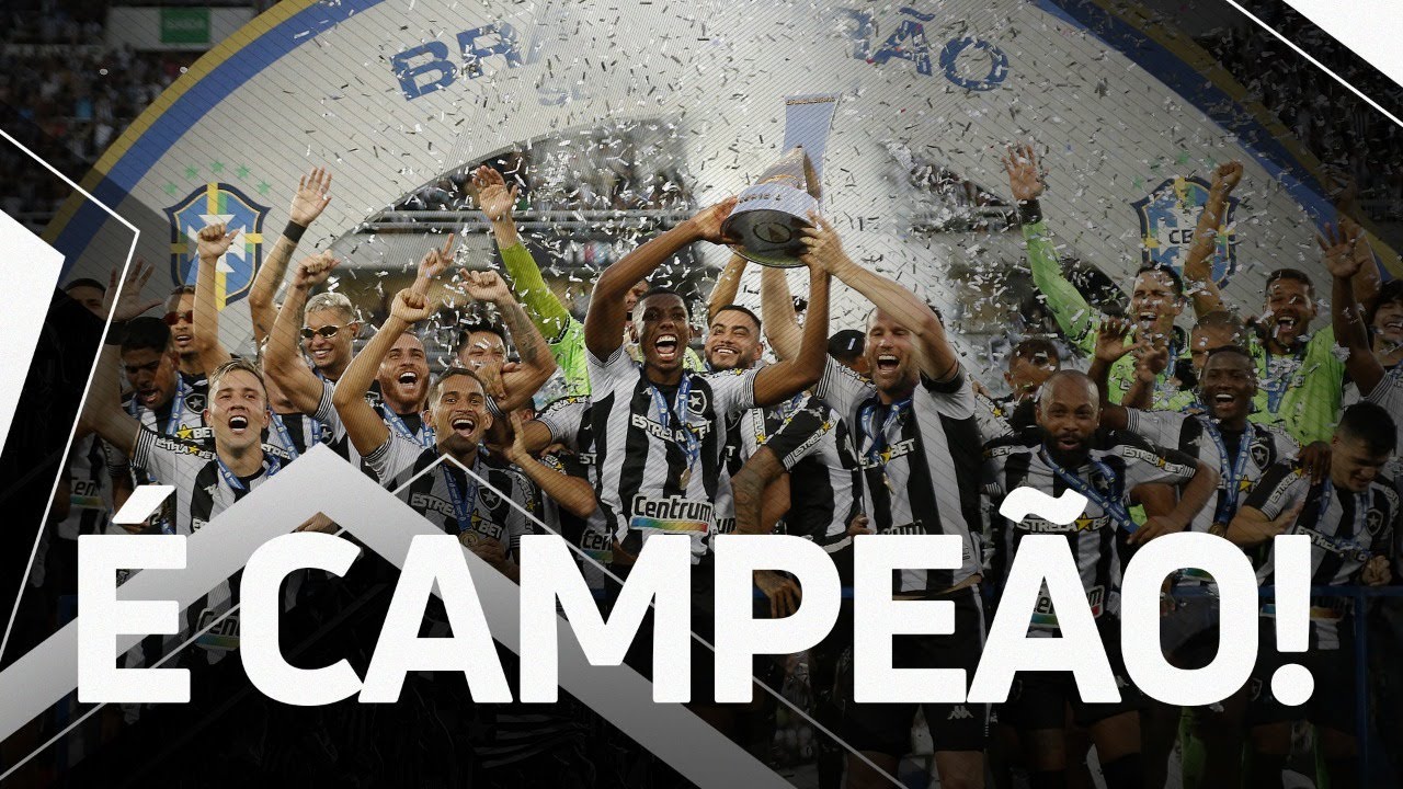 VÍDEO: Botafogo divulga bastidores da festa do título da Série B no jogo contra o Guarani VÍDEO: Botafogo divulga bastidores da festa do título da Série B no jogo contra o Guarani