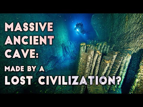 Ancient Man-Made Massive Underwater Cave Inside a Volcano - A Prehistoric Gold Mine?