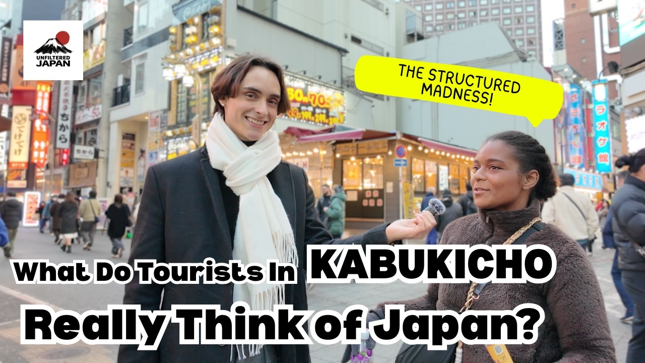 "THE STRUCTURED MADNESS!" | Japan Street Interviews at KABUKICHO