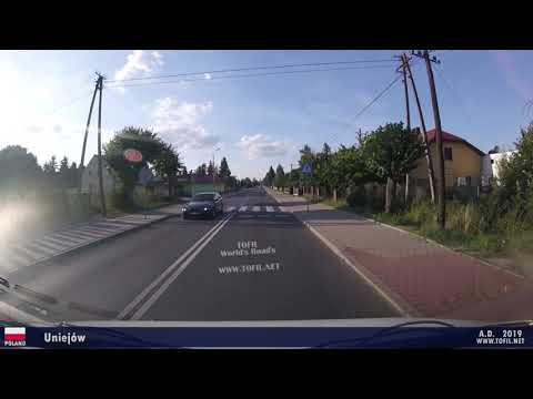 Uniejów - POLAND 2019 Road Trip DASHCAM WWW.TOFIL.NET