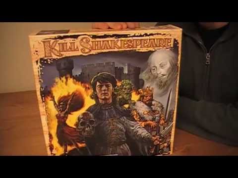 Unboxing: Kill Shakespeare the Game 