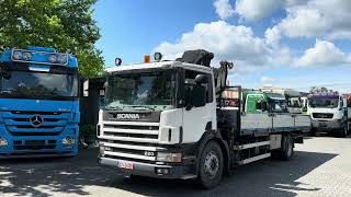 Продажба на бордови камион Scania P94 220 Kran Hiab 135-4 bis 16 Meter - Изображение 4 | Autoline BG Бордови камион Scania P94 220 Kran Hiab 135-4 bis 16 Meter | Изображение 4 - Autoline