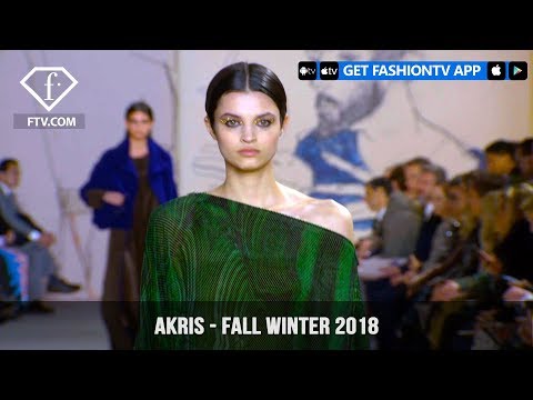 Akris Fall/Winter 2018 Handsome and Polished Collection at Paris Fashion Week | FashionTV | FTV