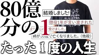 全世界80億人の「誰か」になって人生を送るゲーム"80億分の1"が凄すぎて鳥肌立ちました