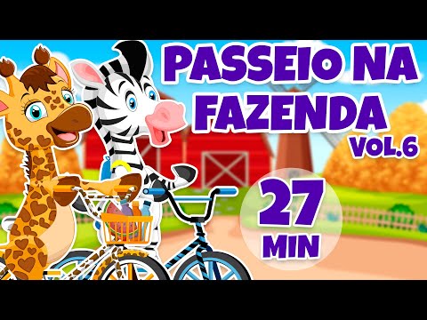 Passeio na Fazenda Vol. 6 - Giramille 27 min | Desenho Animado Musical