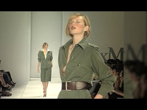MAX MARA Spring 2001 Milan - Fashion Channel