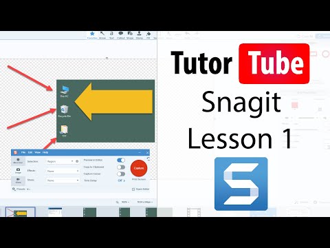 Snagit Tutorial Lesson 1 Interface Introduction