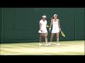 Martina Hingis Sania Mirza Vs Anabel Medina Garrigues Arantxa Parra Santonja Wimbledon 2015 R3 ️