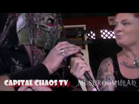 MUSHROOMHEAD (interview) @ Rockstar Mayhem 2014 on CAPITAL CHAOS TV