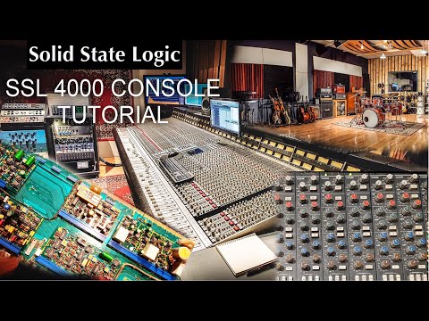 The SSL 4000 Recording Console - Part 1 - The Channel Strip Tutorial