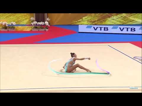 Alexandra Soldatova Ribbon AA Rhythmic Worlds Sofia 2018