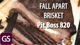 How To Do Brisket On The Pit Boss 820 Pro