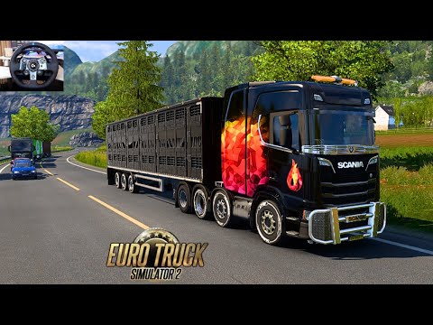 Euro Truck Simulator 2 | Dnagerious Truck Driving On Mountains | Real Graphics