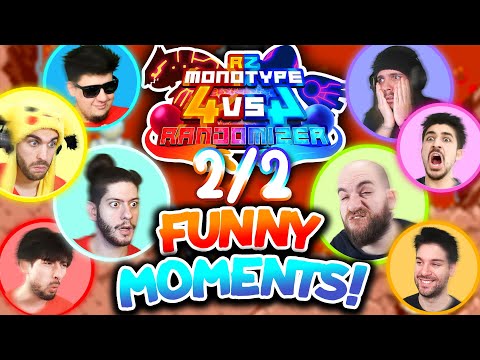 MOMENTI EPICI in POKEMON RUBINO e ZAFFIRO Monotype Randomizer - Funny Moments 2/2