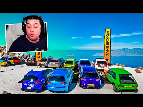 SE JOGANDO DA LADEIRA SEM FREIO - SÓ VALE GOLF - FORZA HORIZON 5