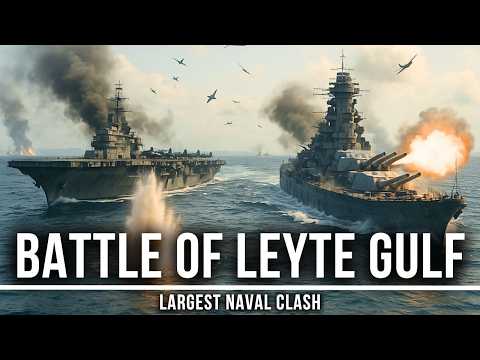 Fall Asleep To | The ENTIRE Battle of Leyte Gulf | Largest Naval Clash of WW2 | War Documentary