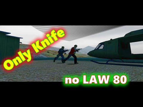 Project IGI - mission 10 Defend Priboi only knife 100% health