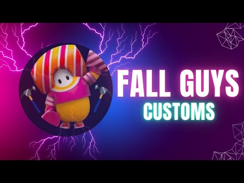 EPIC FALL GUYS CUSTOMS! JOIN ME NOW!