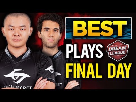 BEST Plays - FINAL DAY - Dreamleague 8 Major - Dota 2