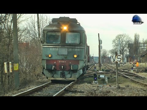 060-DA 60-1228-5 & Mecanic Super Engineer in Gara Săcuieni Bihor Station - 29 January 2020