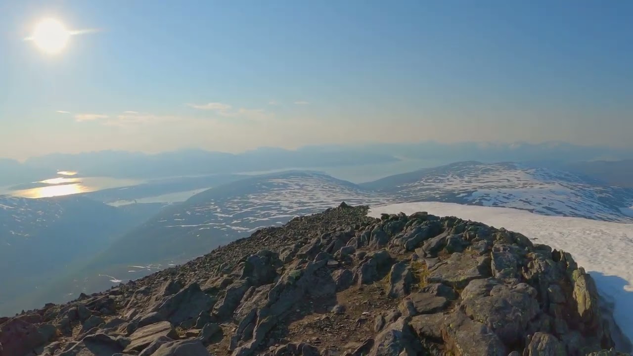 Discover the captivating panoramas of Mount Tromsdalstinden hike.