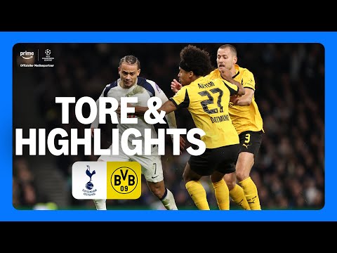 UEFA Champions League Tottenham vs Borussia Dortmund | Highlights und Tore