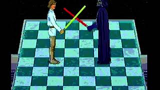 StarWars Chess on the Sega CD Vs  Pure Chess Who Will Win???