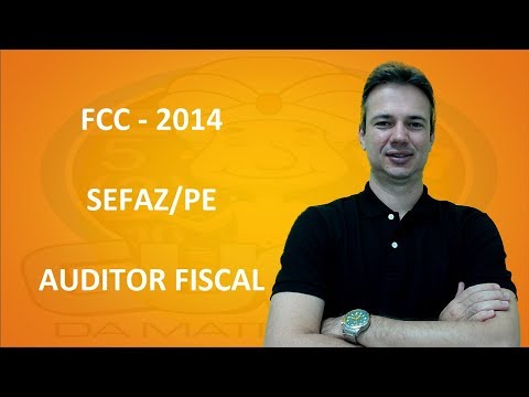 FCC14Q021 - FCC - 2014 - SEFAZ/PE - RACIOCÍNIO LÓGICO (www.gurudamatematica.com.br)