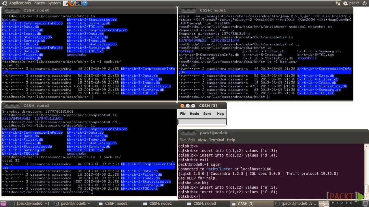 Cassandra Administration Tutorial: Incremental Backup | packtpub.com
