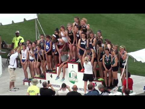 2015 MHS Track - State Prelims Girls 4x800 Awards - 00004.MTS