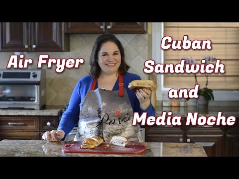 Make The Best Cuban Sandwich and Medianoche in an Air Fryer | Omni, Vortex Plus, or Air Fryer Lid