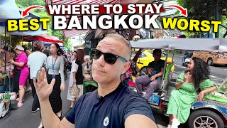 Top 5 Bangkok’s Best & Worst Areas to Stay | Must Watch Before You Choose! #livelovethailand