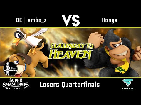 DE | embo_z (Duck Hunt) vs Konga (Donkey Kong) - Losers Quarterfinals - Stairway to Heaven #36