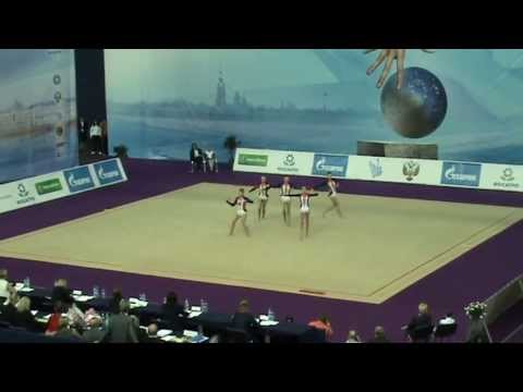 Belarus 10 clubs. RG WC Saint Petersburg 2013