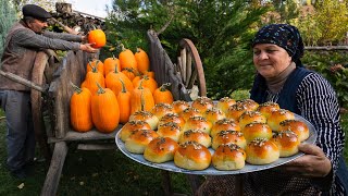 Sweet Pumpkin Buns | Cozy Autumn Recipe 🍂🍁