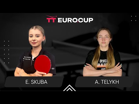 11:35 Emilia Skuba - Anastasiia Telykh 11.10.2024 TT Euro.Cup Final Women Star. TABLE 3