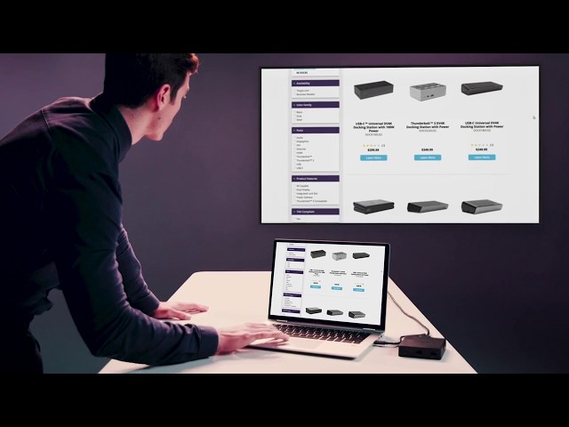 Video teaser per Targus USB-C Travel Dock with Power Pass-Through - DOCK412USZ