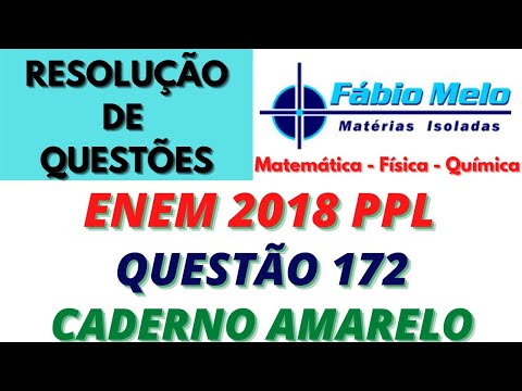 ENEM 2018 PPL, QUESTÃO 172, CADERNO AMARELO - Um brinquedo chamado pula-pula, quando visto de ...