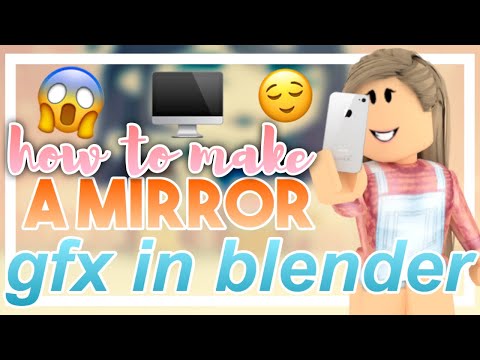 HOW TO MAKE A MIRROR GFX! || Blender Tutorial