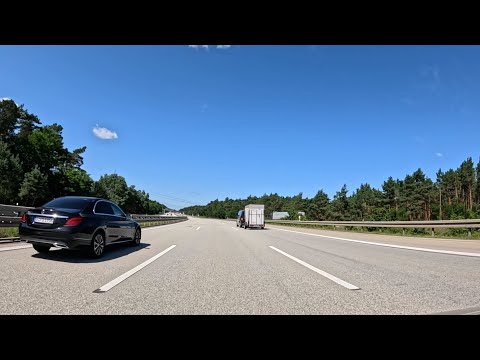 Drive in Germany | Autobahn Berlin to Hannover